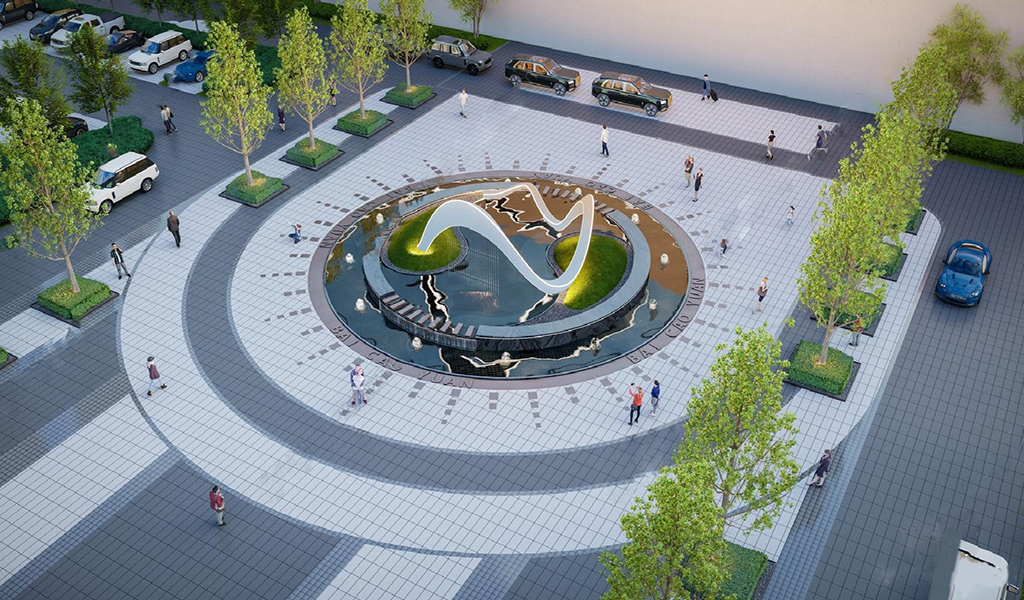 TRANG TRÍ CÔNG VIÊN QUẢNG TRƯỜNG 1